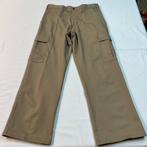 NWT Big Bill Westex® UltraSoft® FR Cargo Pants - Khaki Size 34x 30